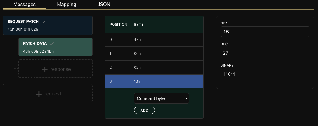 Patch Editor request