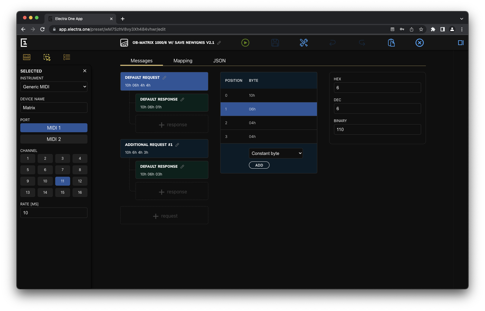 Patch Editor request