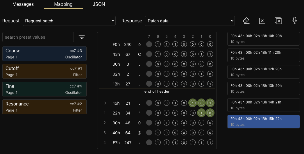 Patch Editor request
