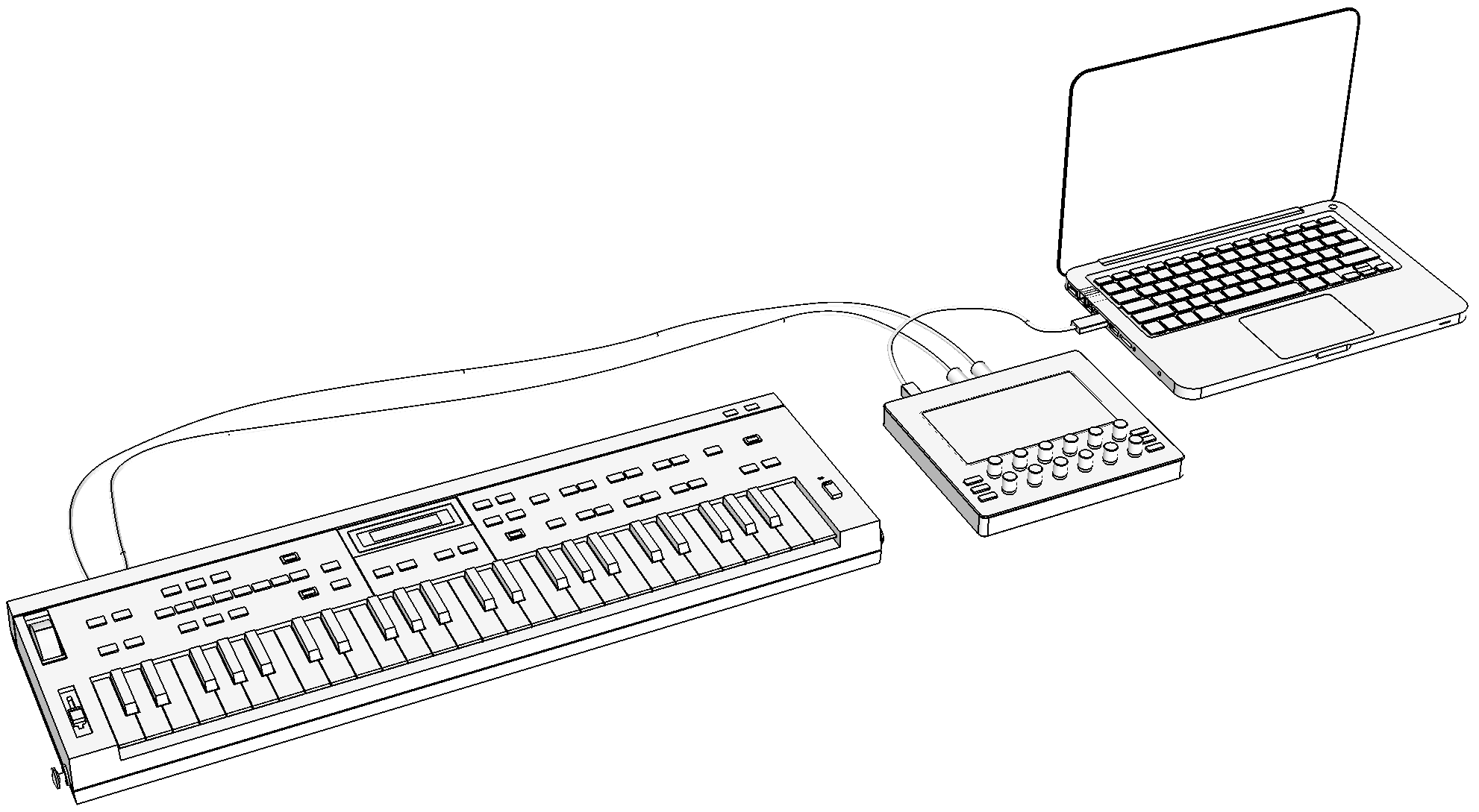 Electra with one synth